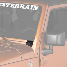 Raxiom Windshield Mounted Light Brackets (2007-2018 Wrangler, Wrangler JK) - J106736