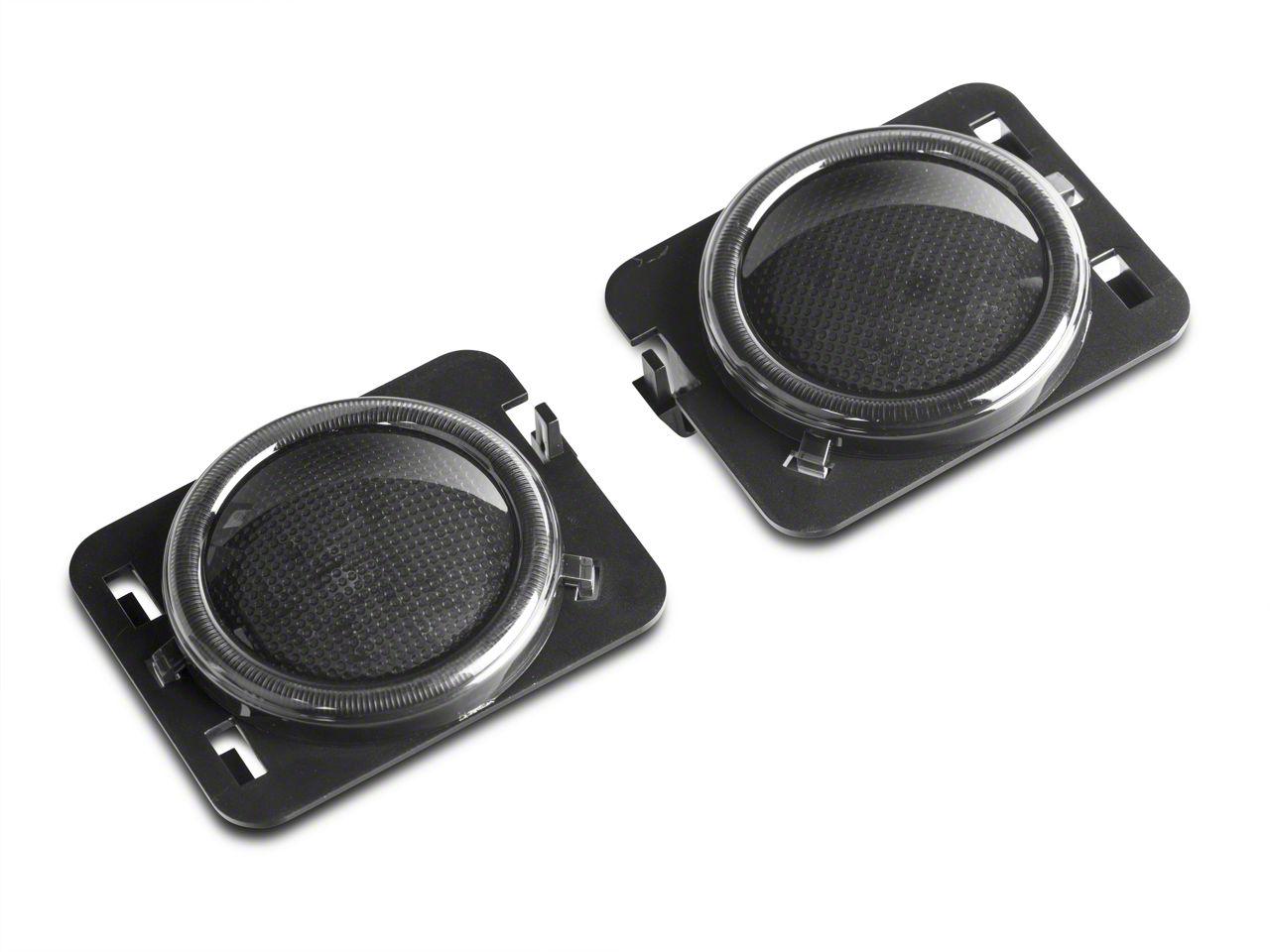 Raxiom Led Side Marker Lights; Smoked (2007-2018 Wrangler, Wrangler JK) - J106752