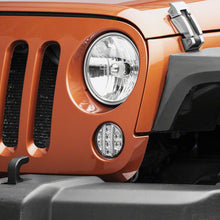 Raxiom Axial Series Led Front Turn Signals; Clear (2007-2018 Wrangler, Wrangler JK) - J119944