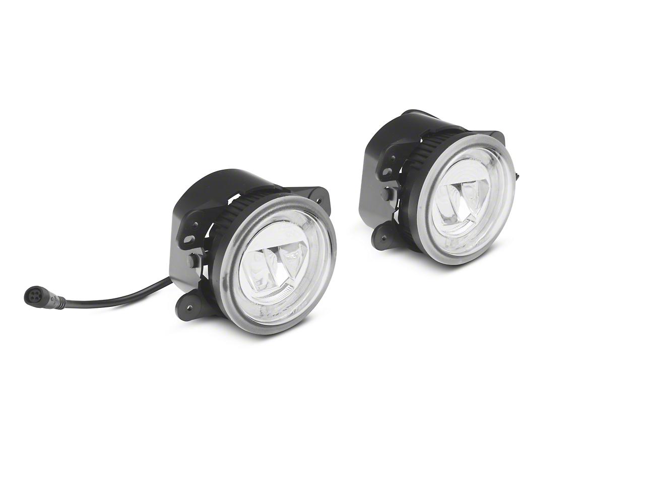 Raxiom Axial Series Led Drl Fog Lights (2010-2025 Wrangler, Wrangler JK, Gladiator) - J119947-B