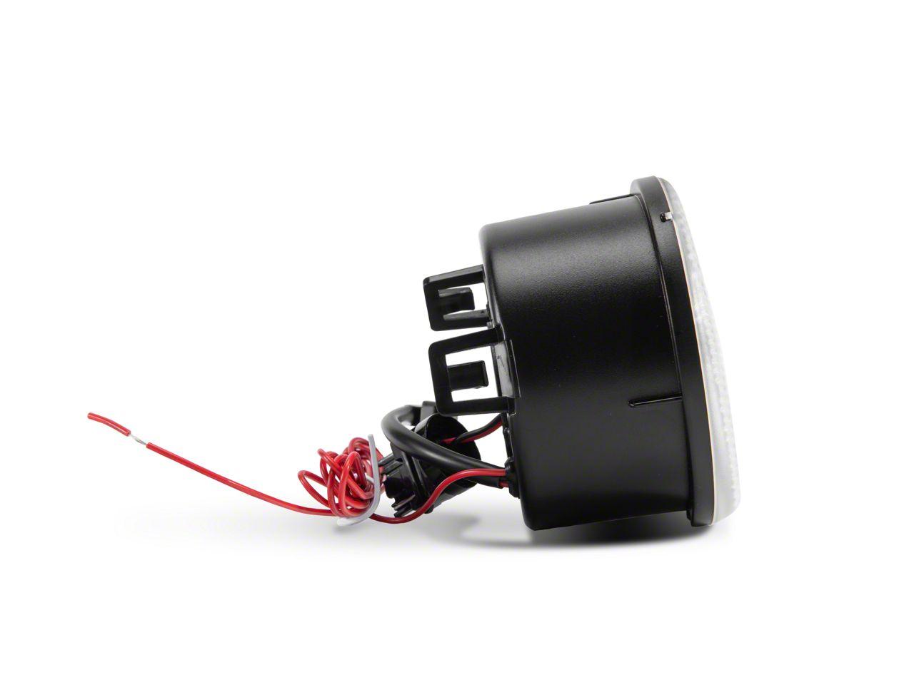 Raxiom Axial Series Led Turn Signals With Halo; Clear (2007-2018 Wrangler, Wrangler JK) - J127016