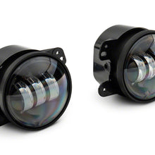 Raxiom Axial Series Tri-Bar Led Fog Lights; Amber (2007-2025 Wrangler, Gladiator, Wrangler JK) - J130810