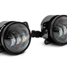 Raxiom 07-22 Jeep Wrangler JK/JL Axial Series Tri-Bar LED Fog Lights- White - J130811