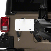 Raxiom Axial Series License Plate Bracket With Led Brake Light (2007-2018 Wrangler, Wrangler JK) - J132759