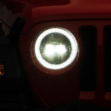 Raxiom 18-22 Jeep Wrangler JL/JT Axial Series LED Headlights- Black Housing (Clear Lens) - J133763