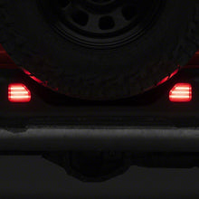 Raxiom Axial Series Led Rear Bumper Reflector Lights; Clear (2018-2025 Jeep Wrangler) - J134140-JL