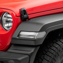 Raxiom Axial Series Led Fender Flare Marker Lights; Clear (2018-2025 Wrangler) - J134142-JL