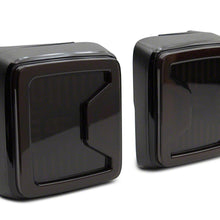 Raxiom Led Tail Lights; Black Housing; Smoked Lens (2018-2025 Wrangler) - J137647-JL