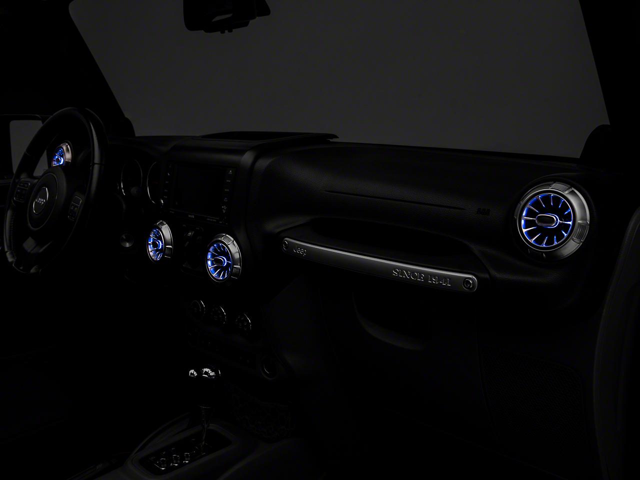 Raxiom Led Ambient Vent Lighting Kit (2011-2018 Wrangler, Wrangler JK) - J139322