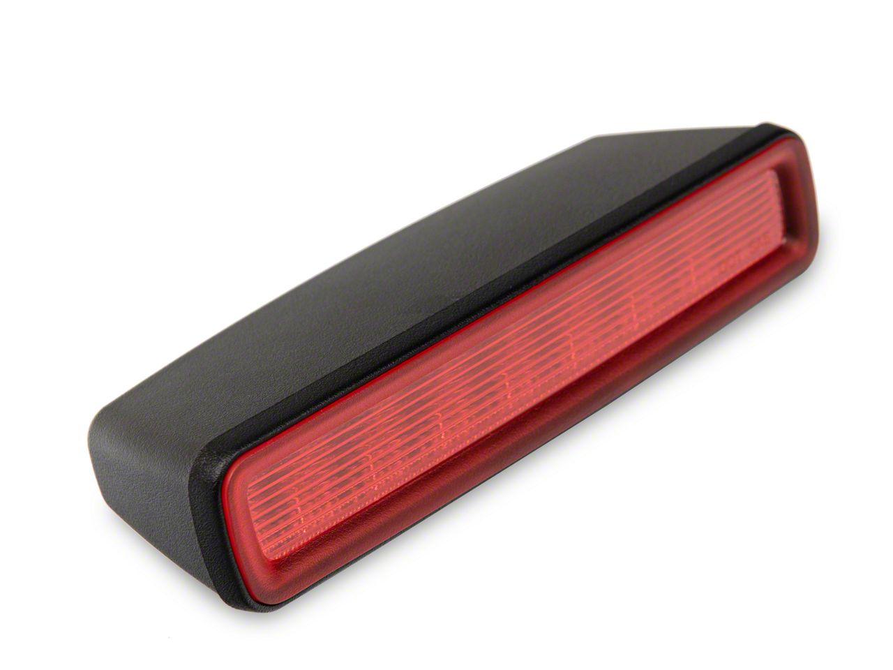 Raxiom Axial Series Hyper Flash Led Third Brake Light; Red (2018-2025 Wrangler) - J140395-JL