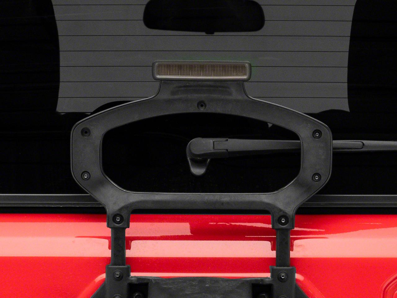 Raxiom Axial Series Hyper Flash Led Third Brake Light; Smoked (2018-2025 Wrangler) - J140396-JL