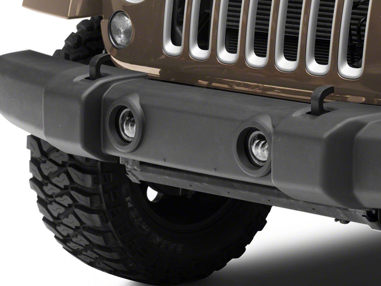 Raxiom Axial Series 4-Inch Led Fog Lights With Halo (2007-2018 Wrangler, Wrangler JK) - J142666