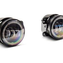 Raxiom Axial Series 4-Inch Led Devil Eyes Fog Lights With Halo (2007-2018 Wrangler, Wrangler JK) - J142667
