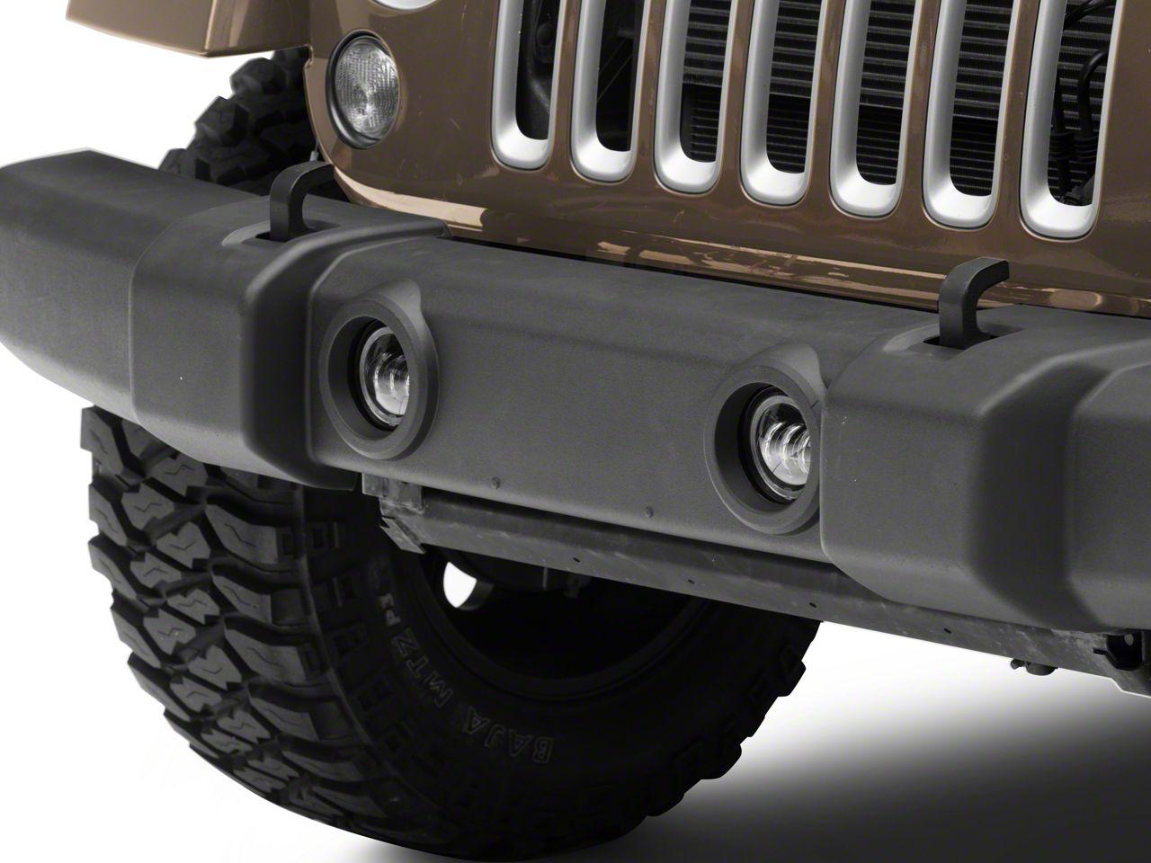 Raxiom Axial Series 4-Inch Led Devil Eyes Fog Lights With Halo (2007-2018 Wrangler, Wrangler JK) - J142667