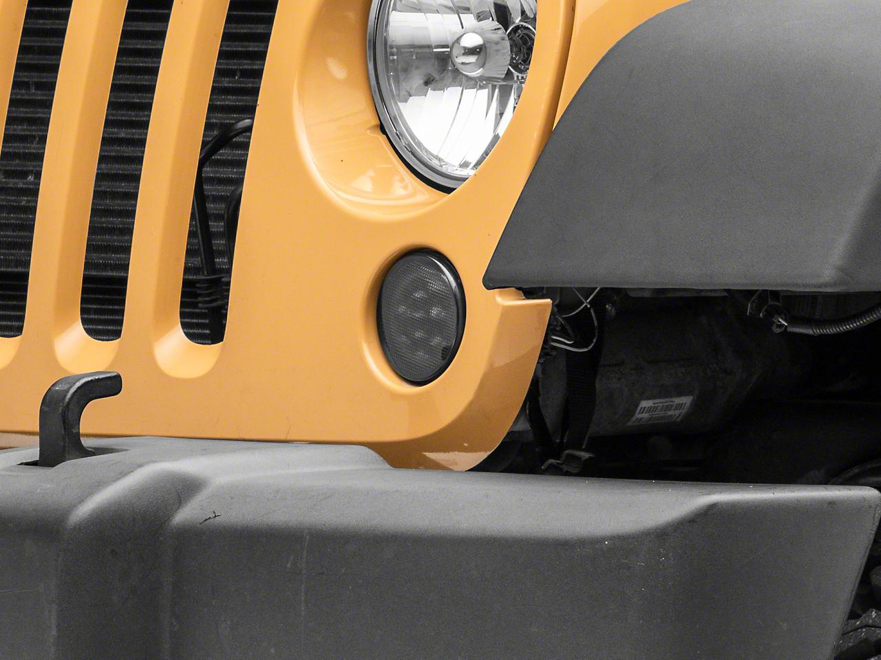 Raxiom Axial Series Led Turn Signals; Smoked (2007-2018 Wrangler, Wrangler JK) - J142671