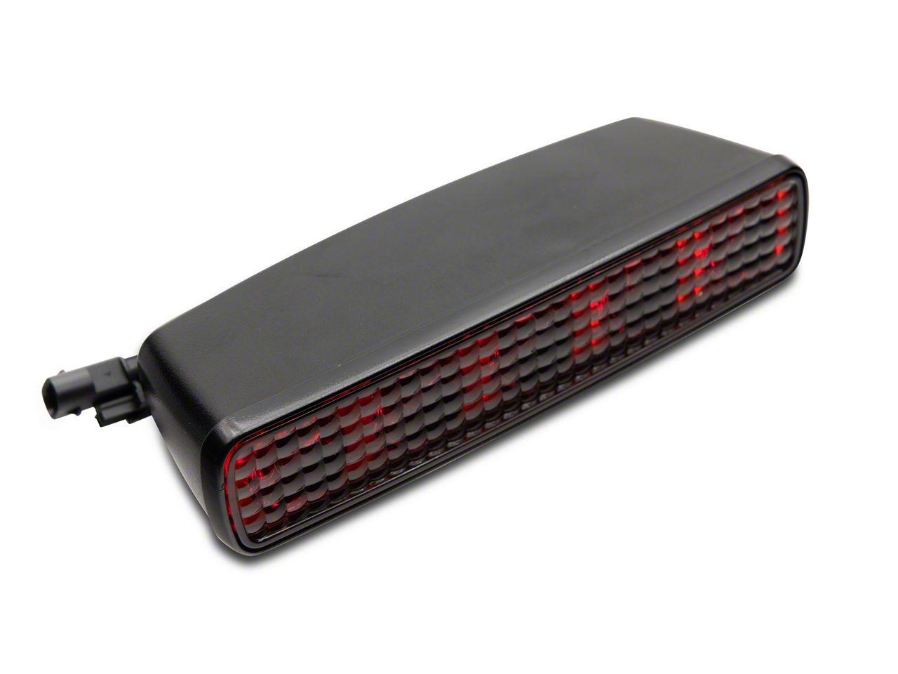 Raxiom Axial Series Led Third Brake Light; Red (2018-2025 Wrangler) - J142672-JL
