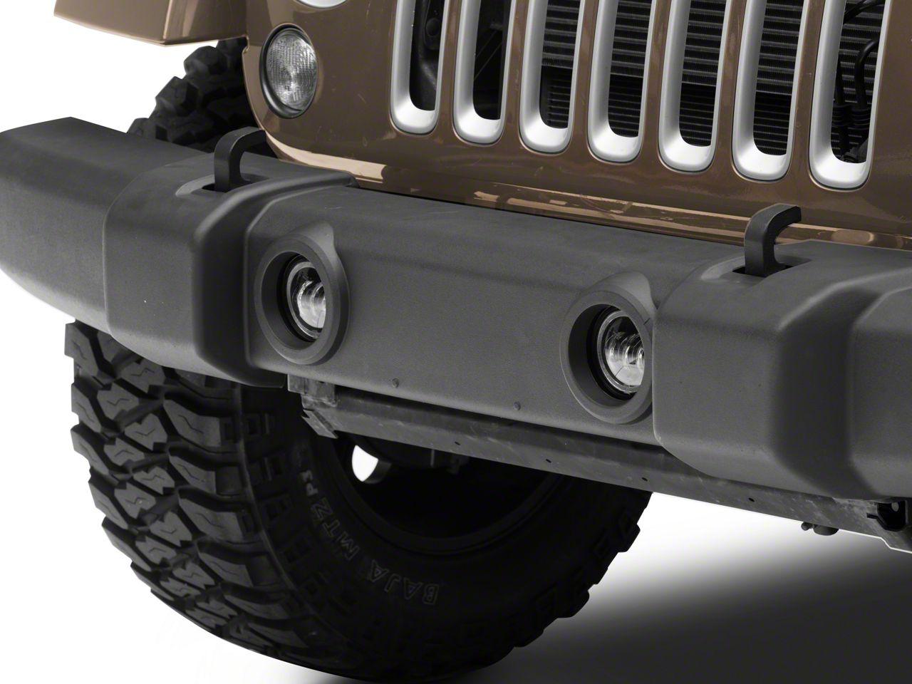 Raxiom Axial Series 4-Inch Led Fog Lights With Rgb Halo (2007-2018 Wrangler, Wrangler JK) - J143371