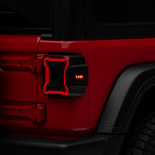 Raxiom 18-22 Jeep Wrangler JL Axial Series Plateau LED Tail Lights- Black Housing (Smoked Lens) - J150581-JL