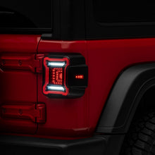 Raxiom 18-22 Jeep Wrangler JL Axial Series Plateau LED Tail Lights- Black Housing (Smoked Lens) - J150581-JL