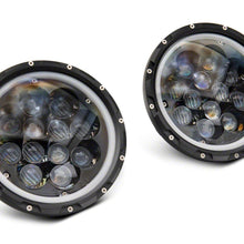 Raxiom Axial Series Spider Led Headlights With Amber Drl And Angel Eye Halo (2007-2018 Wrangler, Wrangler JK) - J152602