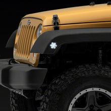 Raxiom Axial Series Whiite Led Side Marker Lights; Smoked (2007-2018 Wrangler, Wrangler JK) - J163060