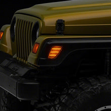 Raxiom Axial Series Led Side Marker Lamps; Clear (1997-2006 Wrangler) - J166835
