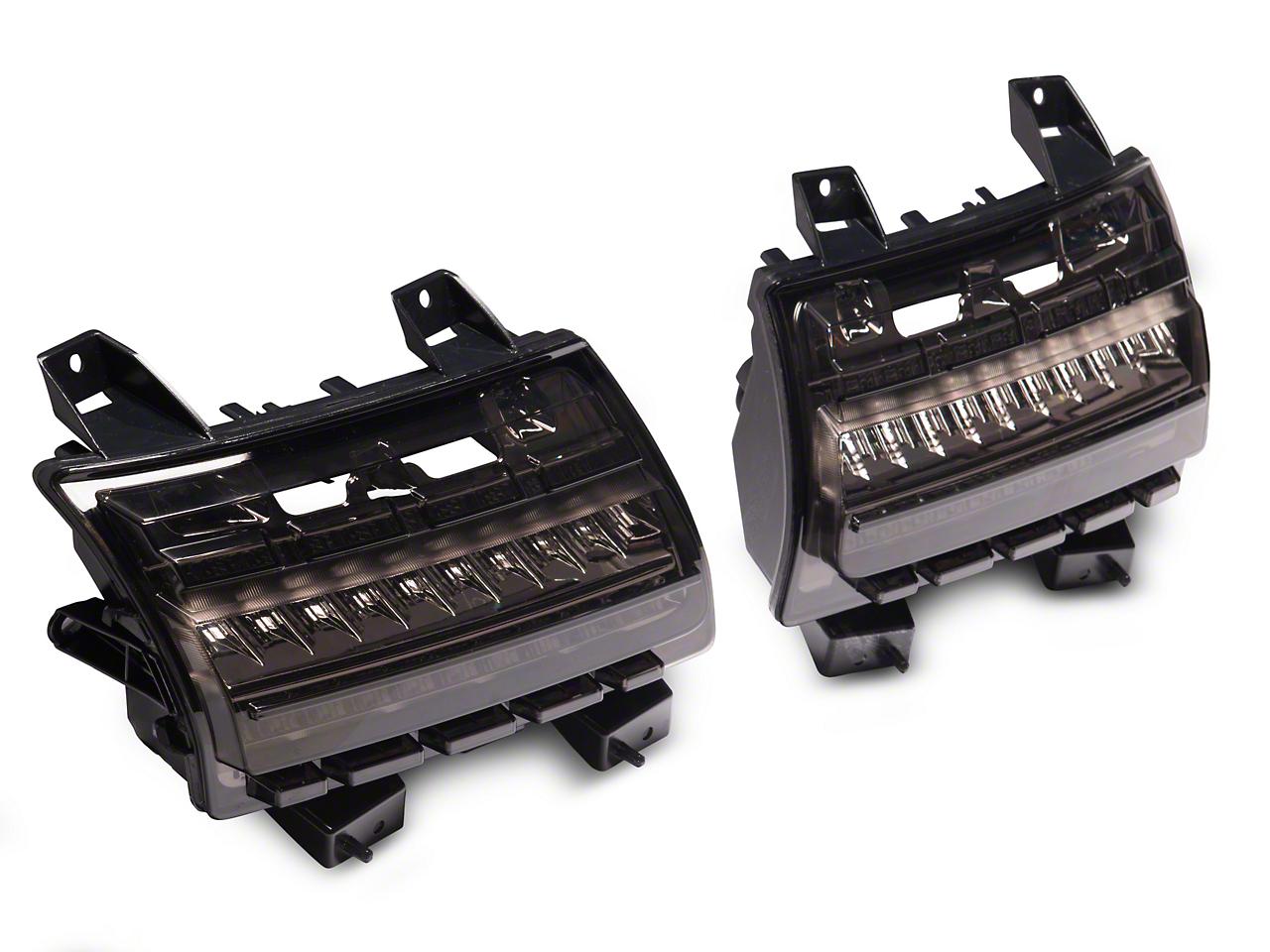 Raxiom Axial Series Sequential Turn Signal Led Side Marker Lights; Smoked (2018-2025 Wrangler, Gladiator) - J166910
