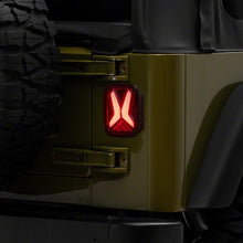 Raxiom Gladiator Led Tail Lights; Black Housing; Smoked Lens (1976-2006 CJ7, Wrangler) - J177410