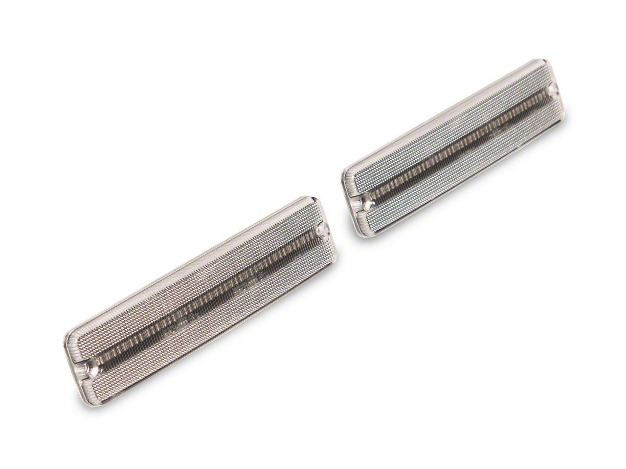 Raxiom Axial Series Led Front Marker Lights; Clear (1987-1995 Wrangler) - J177411