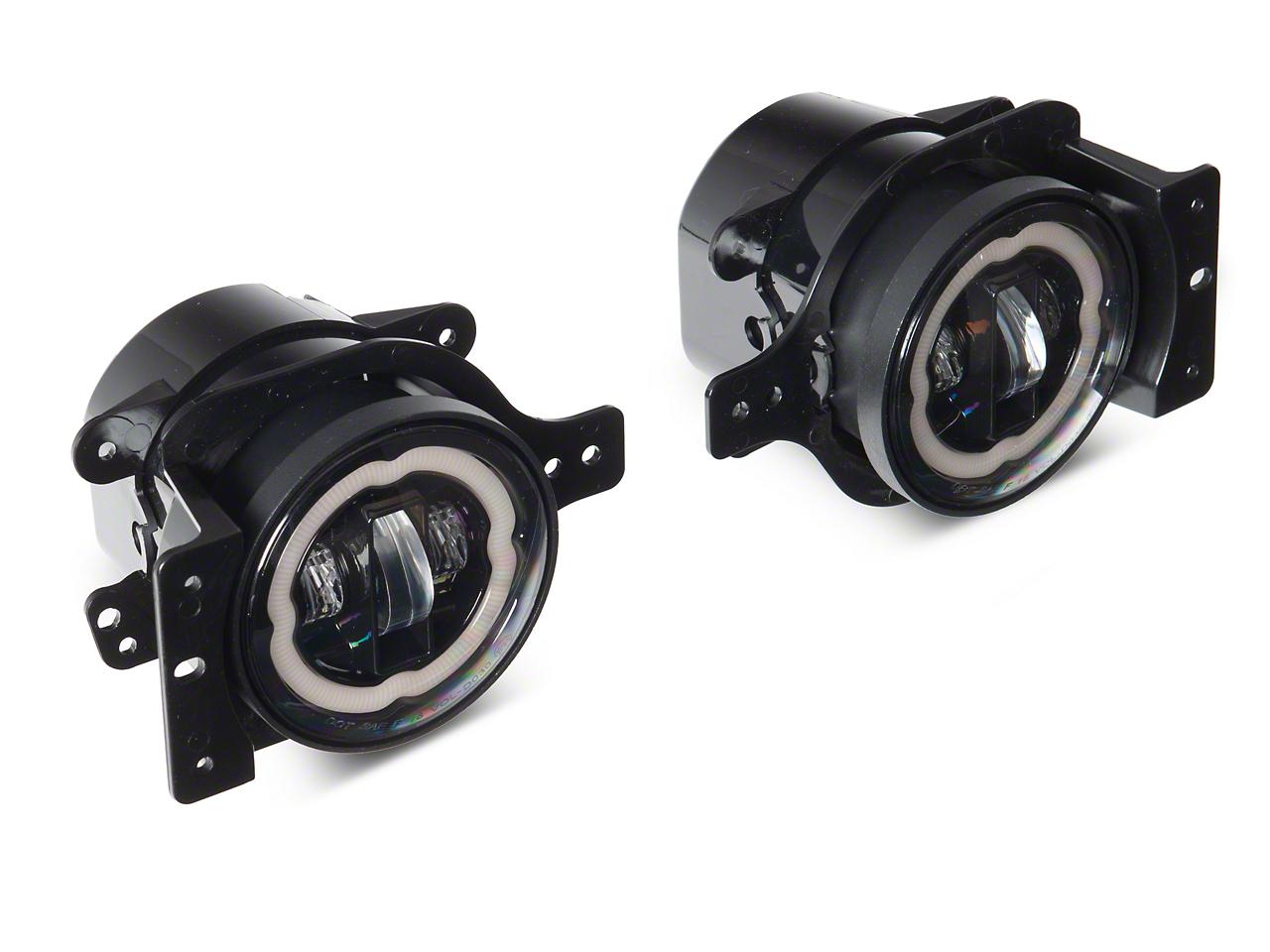 Raxiom Axial Series Angel Eye Led Fog Lights (2018-2025 Wrangler, Gladiator) - J177415