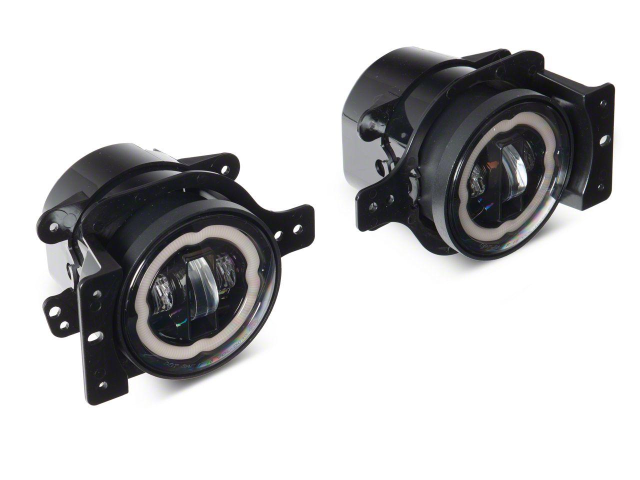 Raxiom Axial Series Angel Eye Led Fog Lights (2018-2025 Wrangler, Gladiator) - J177415