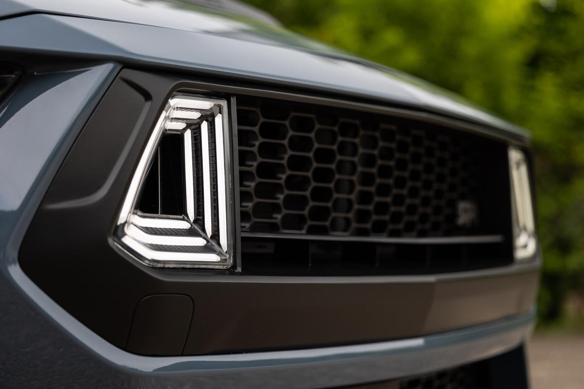RTR Upper Grille w/ LED Air Intakes (2024-2026 Mustang GT / EcoBoost) - 11011.0011.99.A