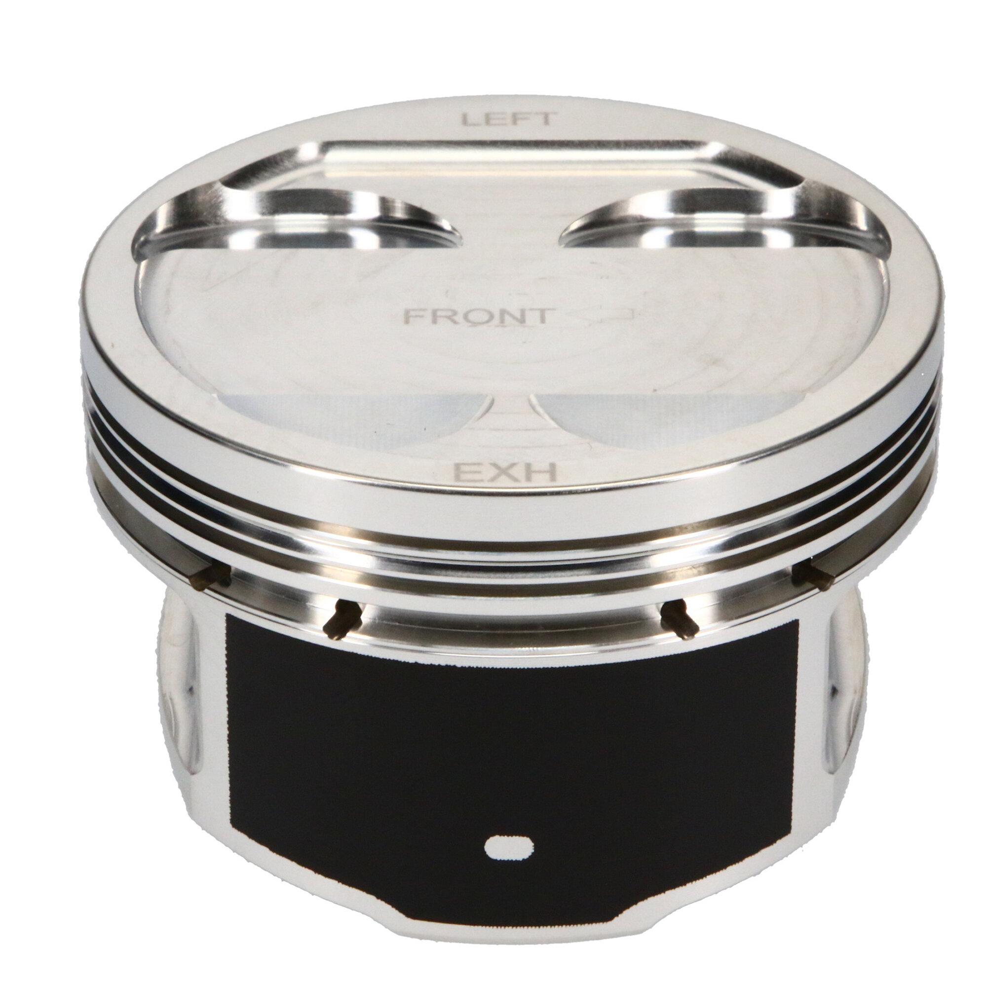 JE Pistons Piston Set, 2618, Dome, 3.937 Bore, 1.162 CD, 0.905, Pin Dia, Set of 4. - 314346