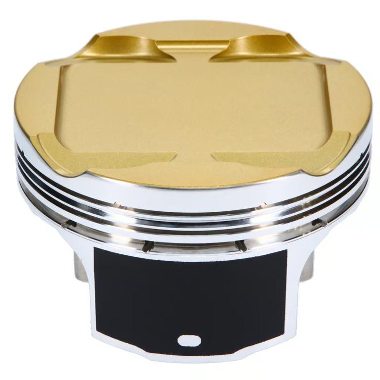 JE Pistons Piston Set, 2618, Inv Dome/Dish, 3.642 Bore, 1.209 CD, 0.905, Pin Dia, Set of 4. - 361325