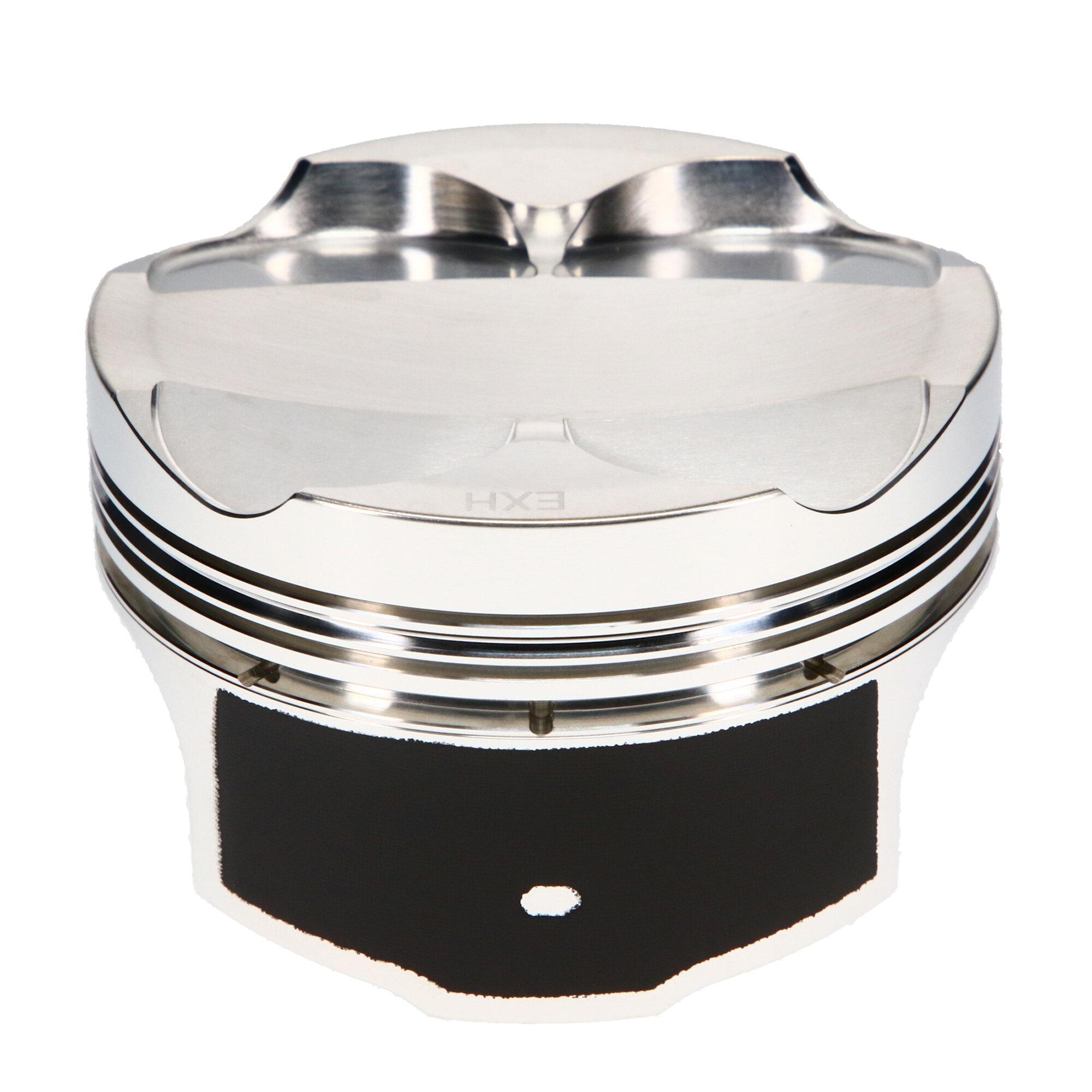 JE Pistons Piston Set, 2618, Inv Dome/Dish, 3.425 Bore, 1.271 CD, 0.827, Pin Dia, Set of 6. - 345629