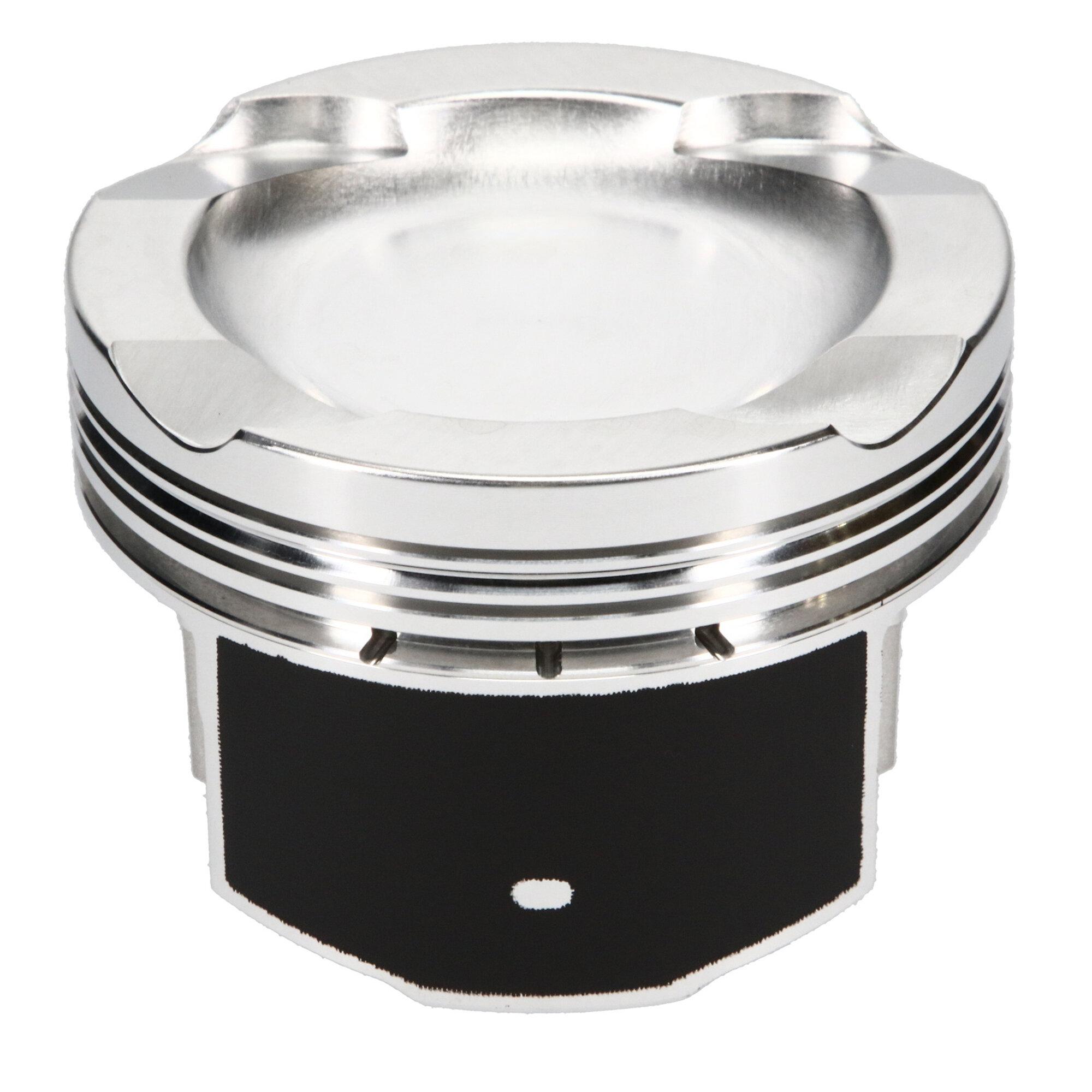 JE Pistons Piston Set, 2618, Inv Dome/Dish, 3.307 Bore, 1.244 CD, 0.866, Pin Dia, Set of 6. - 338094