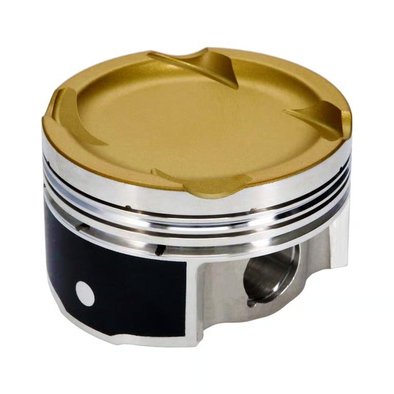JE Pistons Piston Set, 2618, Inv Dome/Dish, 3.484 Bore, 1.432 CD, 0.866, Pin Dia, Set of 4. - 367884