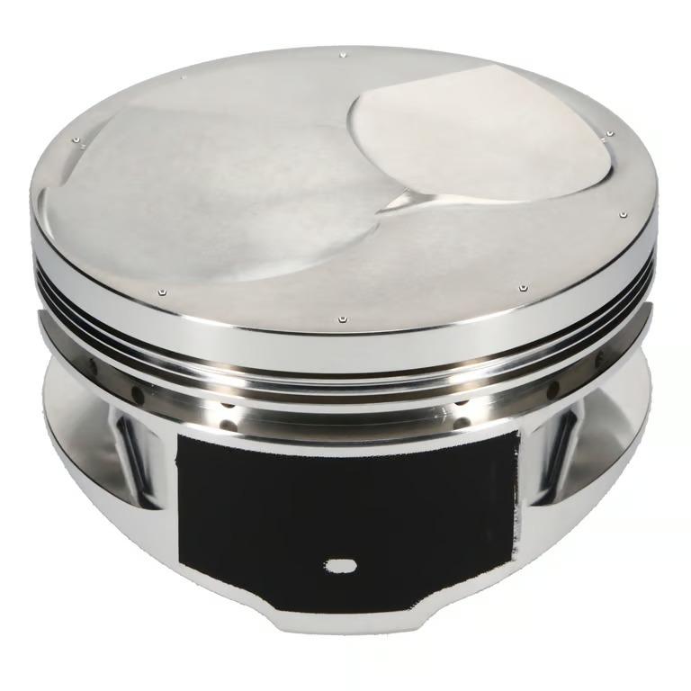 JE Pistons Piston Set, 2618, Dome, 4.560 Bore, 1.270 CD, 0.990, Pin Dia, Set of 8. - 170672