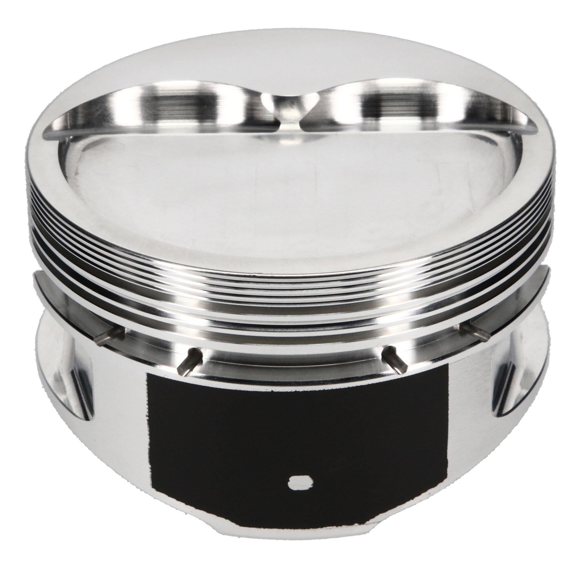 JE Pistons Piston Set, 2618, Inv Dome/Dish, 4.125 Bore, 1.125 CD, 0.927, Pin Dia, Set of 8. - 242885