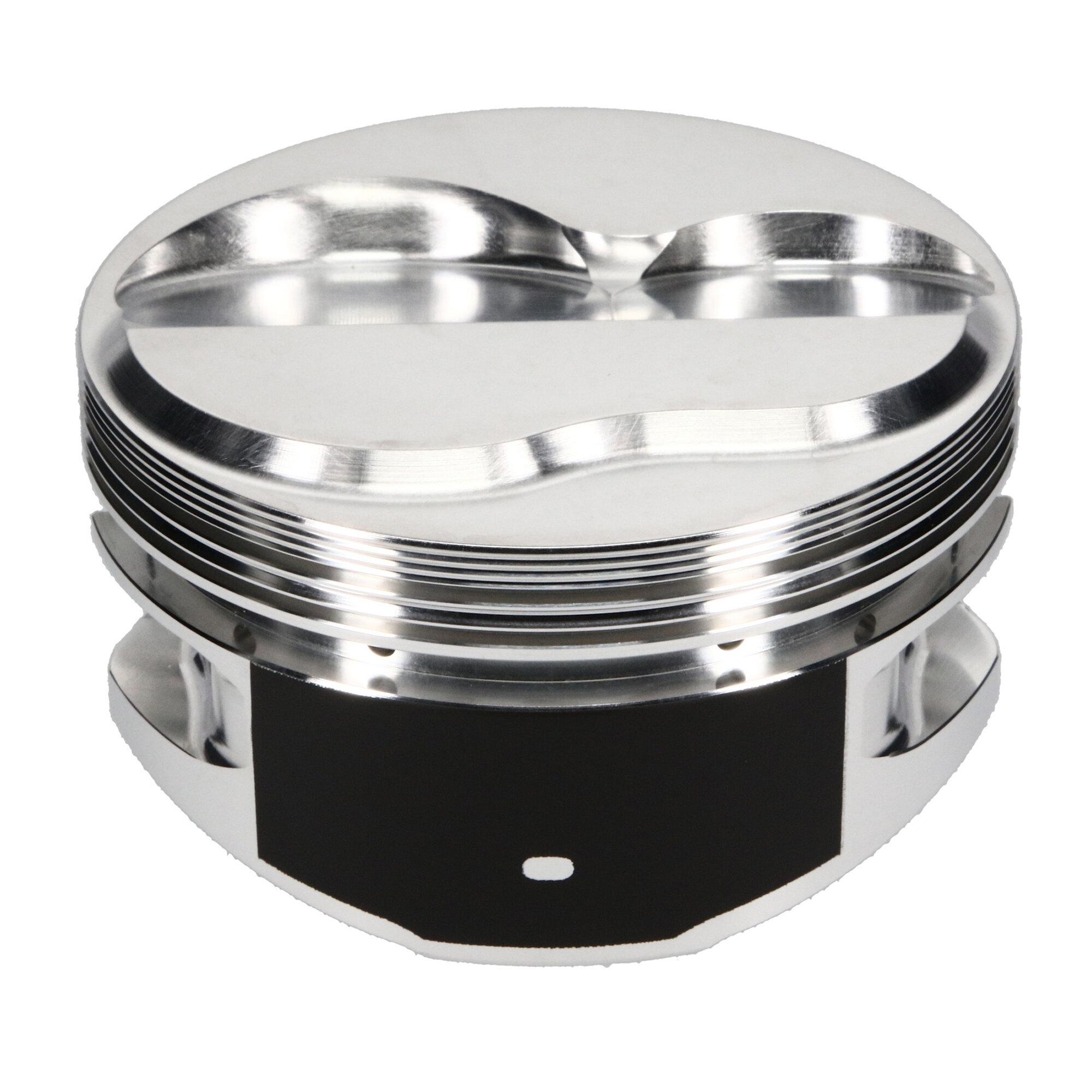 JE Pistons Piston Set, 2618, Dome, 4.125 Bore, 1.187 CD, 0.927, Pin Dia, Set of 8. - 213124