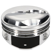 JE Pistons Piston Set, 2618, Dome, 4.500 Bore, 1.120 CD, 0.990, Pin Dia, Set of 8. - 258216