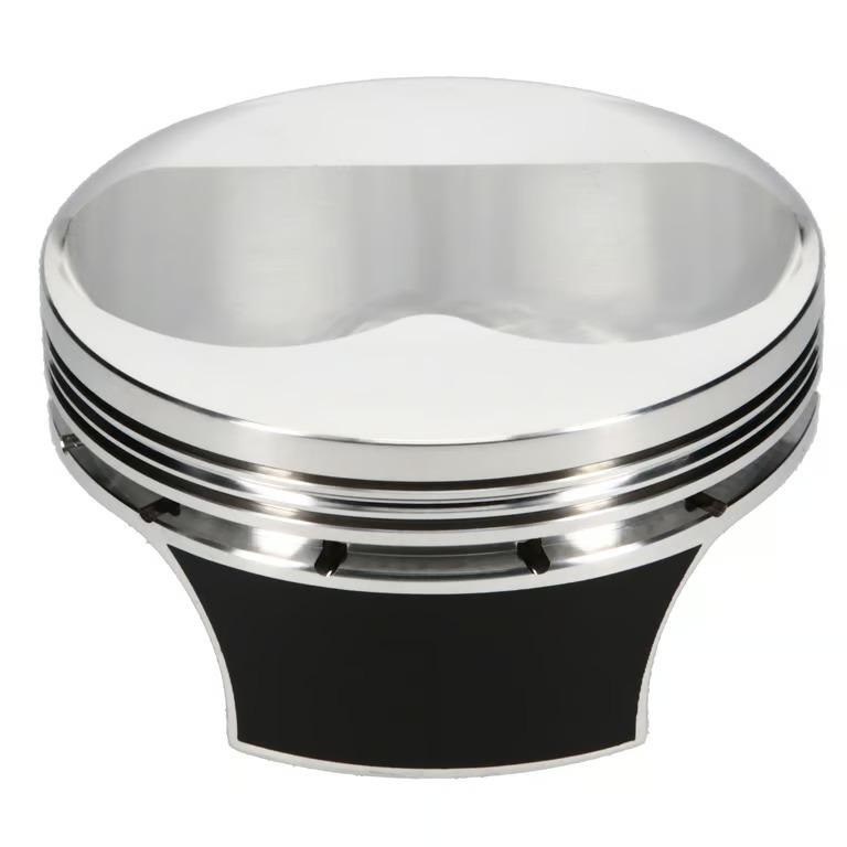 JE Pistons Piston Set, 4032, Dome, 4.040 Bore, 1.260 CD, 0.927 Pin, Set of 8. (Chevrolet Small Block 350) - 329458