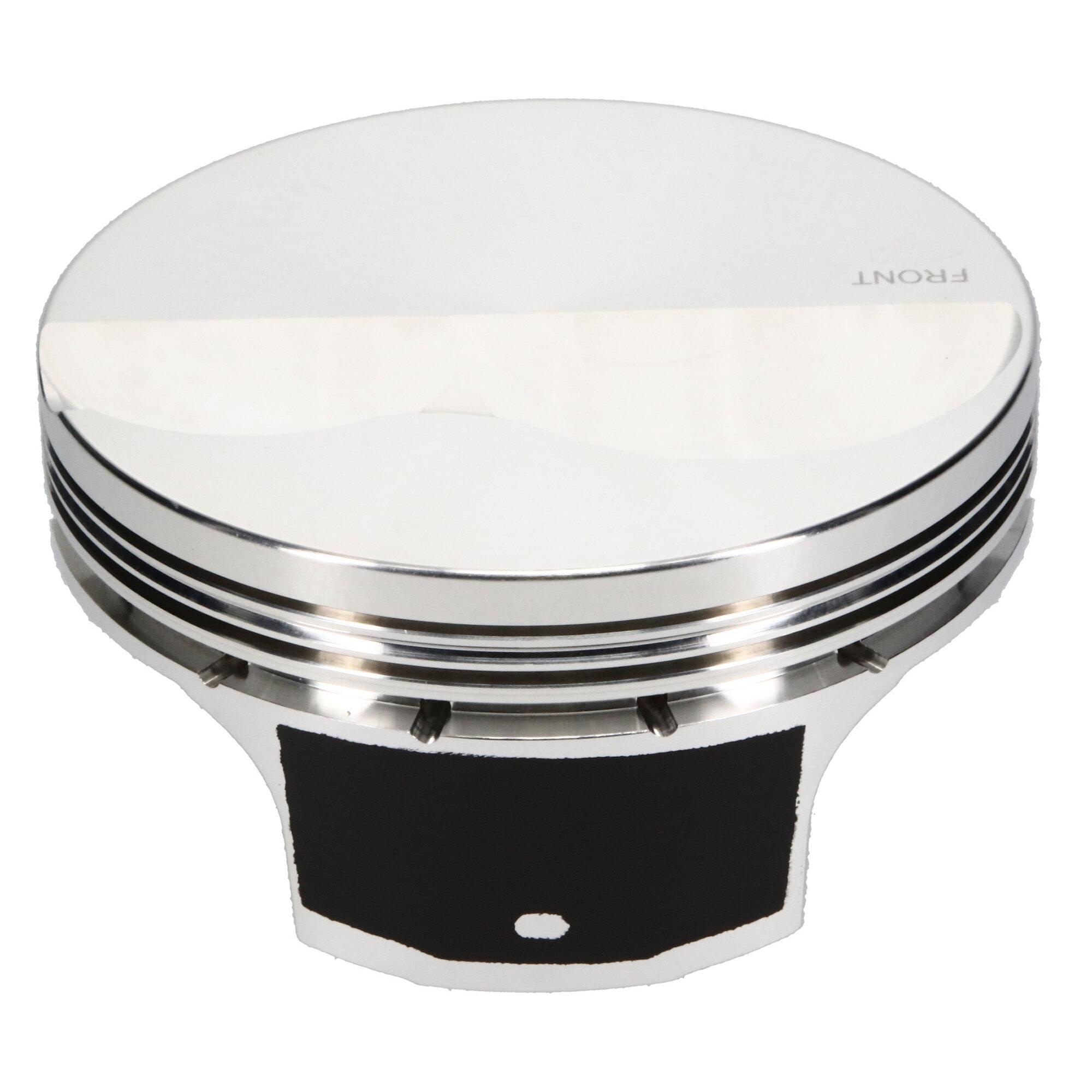 JE Pistons Piston Set, 2618, Flat Top, 4.130 Bore, 1.065 CD, 0.927, Pin Dia, Set of 8. - 311999