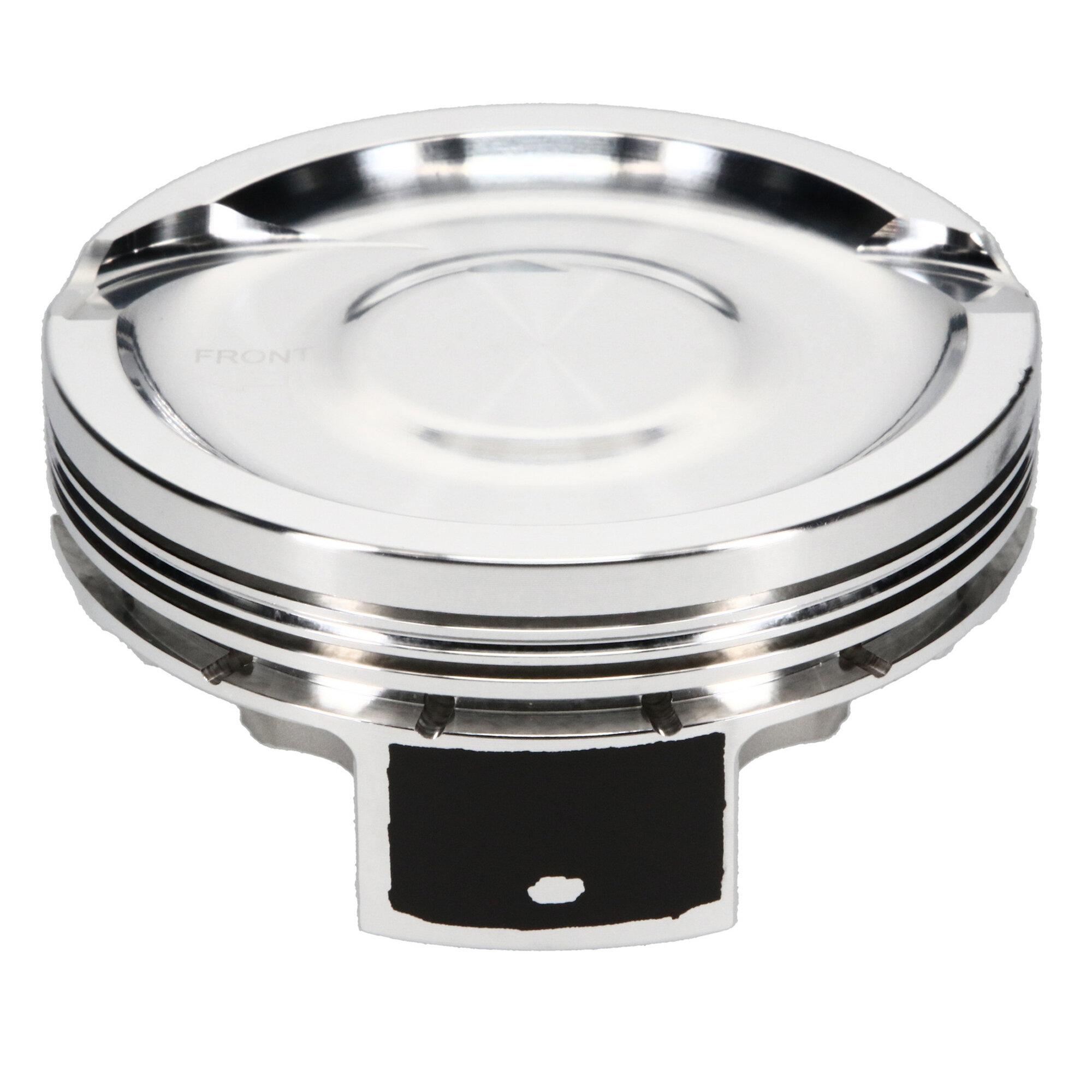 JE Pistons Piston Set, 2618, Inv Dome/Dish, 4.000 Bore, 1.304 CD, 0.927, Pin Dia, Set of 8. - 312024