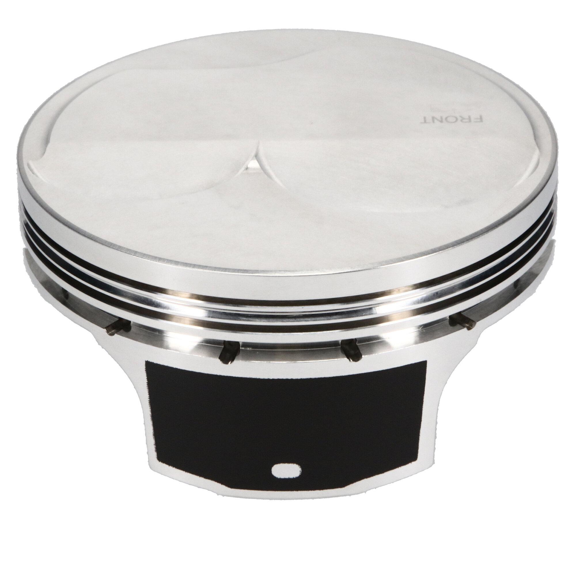 JE Pistons Piston Set, 2618, Dome, 4.125 Bore, 1.065 CD, 0.927, Pin Dia, Set of 8. - 311928