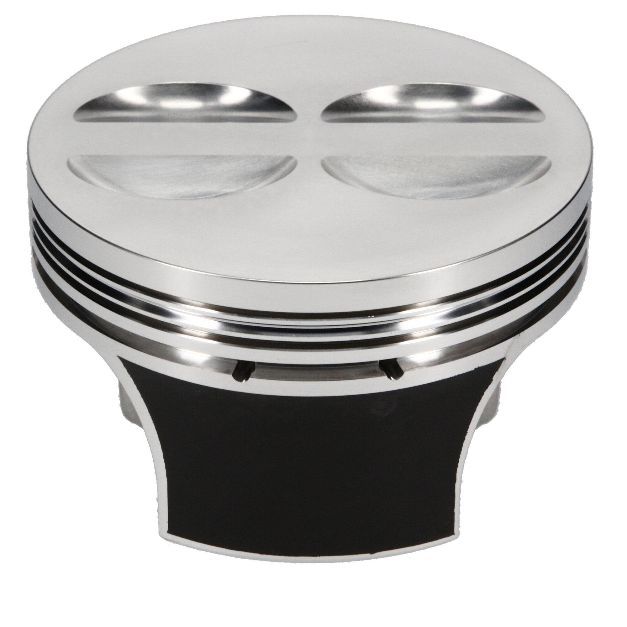 JE Pistons Piston Set, 2618, Inv Dome/Dish, 4.020 Bore, 1.560 CD, 0.927 Pin, Set of 8. (Chevrolet Big Block 602 Crate) - 324859