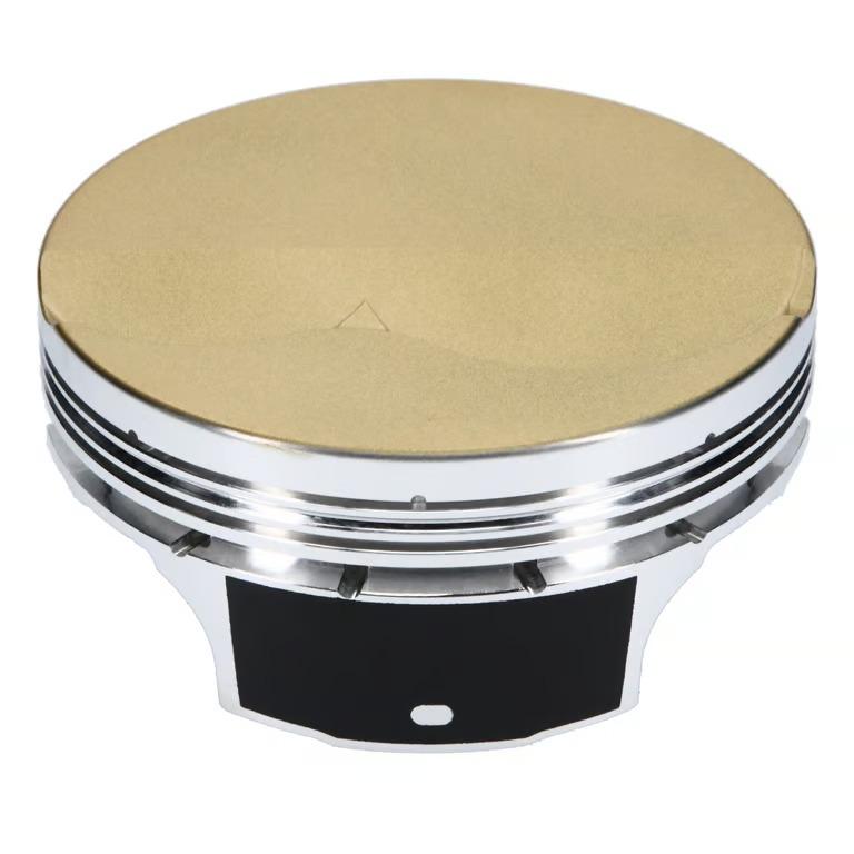 JE Pistons Piston Set, 2618, Flat Top, 4.075 Bore, 1.115 CD, 0.927, Pin Dia, Set of 8. - 360773