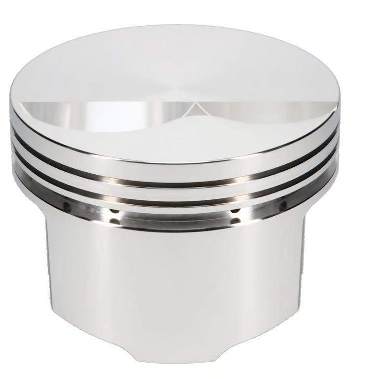 JE Pistons Piston Set, 4032, Flat Top, 4.010 Bore, 1.300 CD, 0.927 Pin, Set of 8. (Ford Small Block 351W Windsor Stroker) - 329736