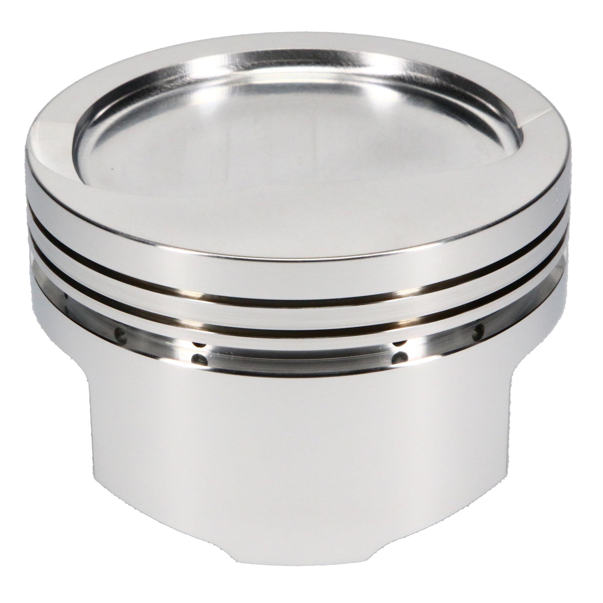 JE Pistons Piston Set, 4032, Inv Dome/Dish, 4.440 Bore, 1.350 CD, 0.990 Pin, Set of 8. (Ford Big Block 460 M-6049-SCJ) - 339387