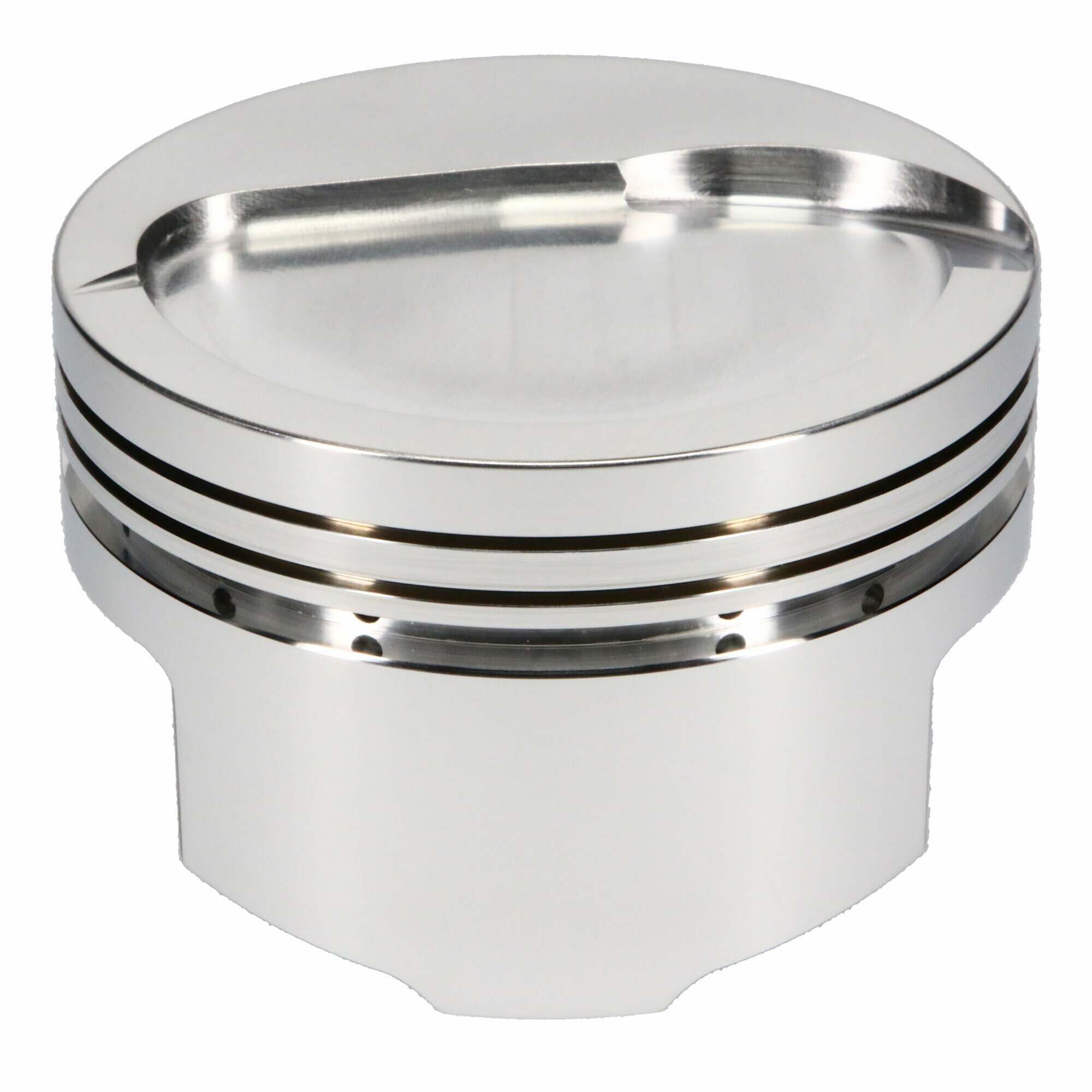 JE Pistons Piston Single, 4032, Inv Dome/Dish, 4.390 Bore, 1.350 CD, 0.990 Pin, Set of 1. (Ford Big Block 460 M-6049-SCJ) - 345658S
